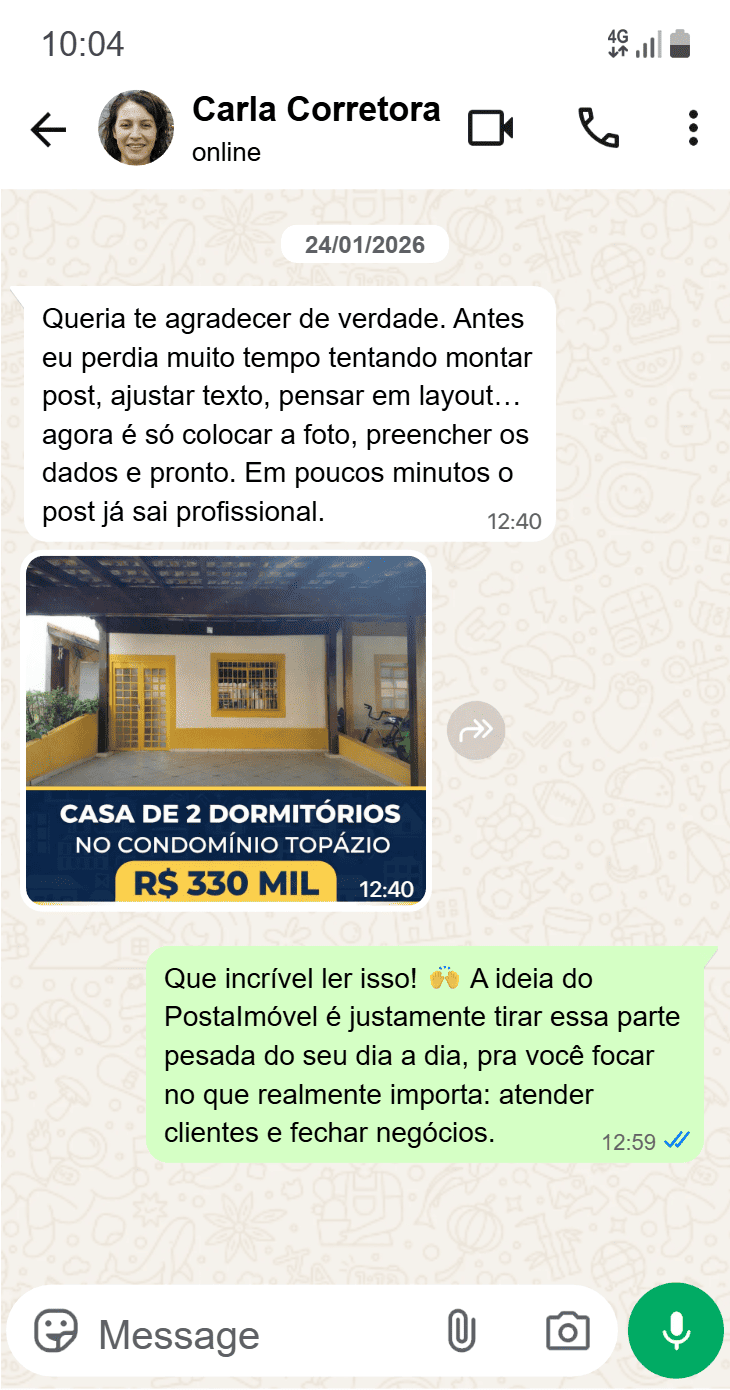 Depoimento PostaImóvel 1