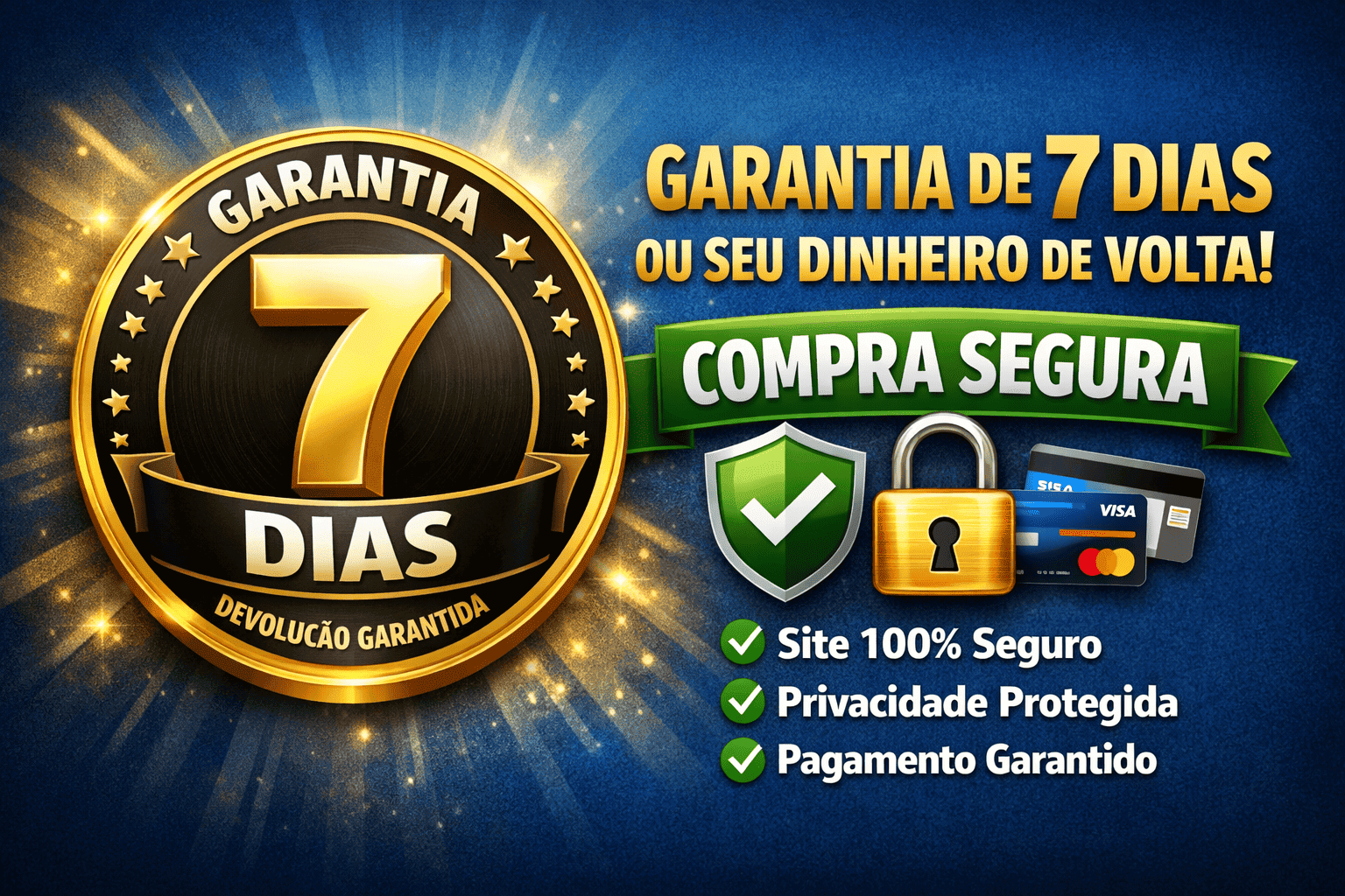 Garantia de 7 dias PostaImóvel